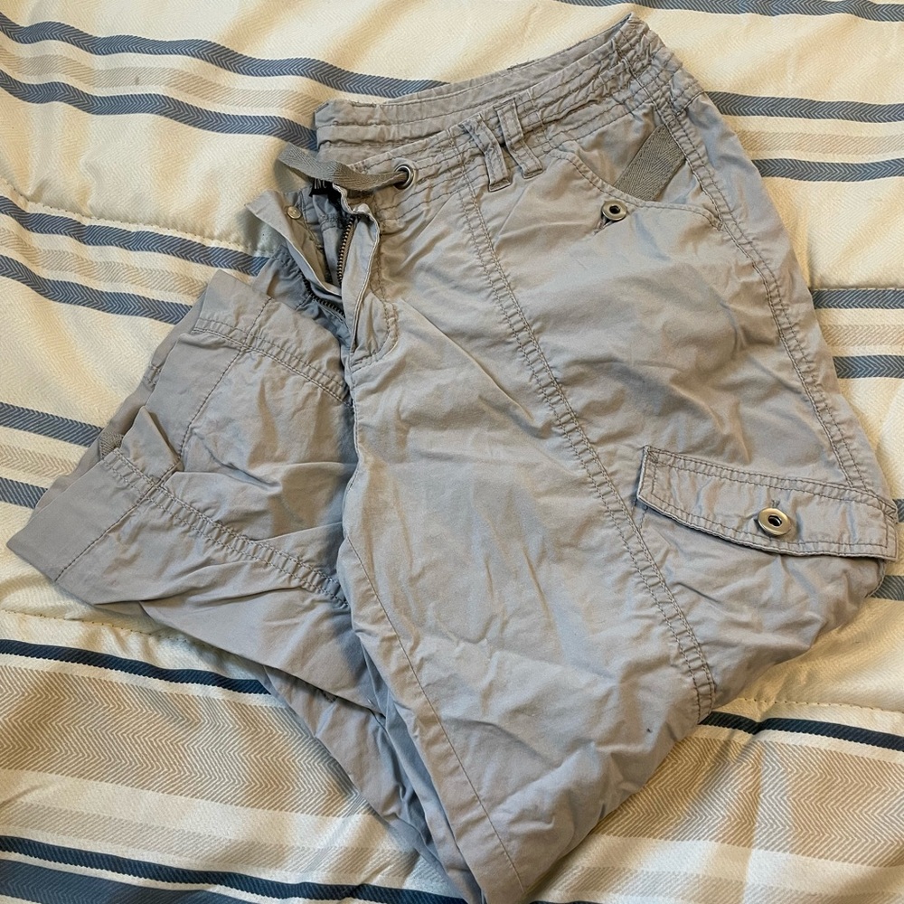 INC cotton (3% spandex) skimmers. Size 10.